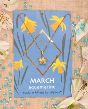 Κολιέ Birthstone March