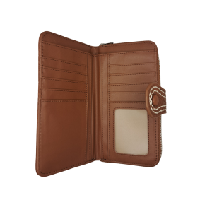 Πορτοφόλι Γυναικείο Μεγάλο με Εξωράφα Foxy Lady Ταμπά