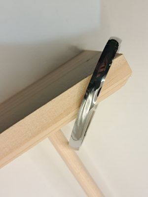 Βραχιόλι Χειροπέδα Minimal Λείο Από Ανοξείδωτο Άτσαλι Σε Ασημί