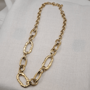 Κολιέ Γυναικείο Μεσαίου Μήκος Foxy Lady K136 Χρυσό