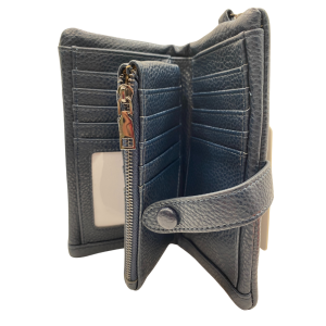 Πορτοφόλι Γυναικείο Μεγάλο με Μαλακό Τεχνόδερμα Foxy Lady Μπλέ