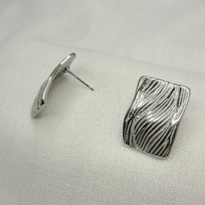 Σκουλαρίκια Γυναικεία από Ανοξείδωτο Ατσάλι Ε229 Ασημί