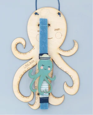 Λαμπάδα για Αγόρια Χταπόδι