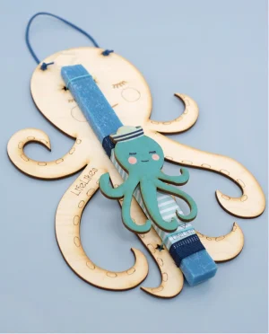 Λαμπάδα για Αγόρια Χταπόδι