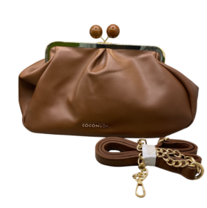 Τσάντα Τύπου Clutch Σοκολά